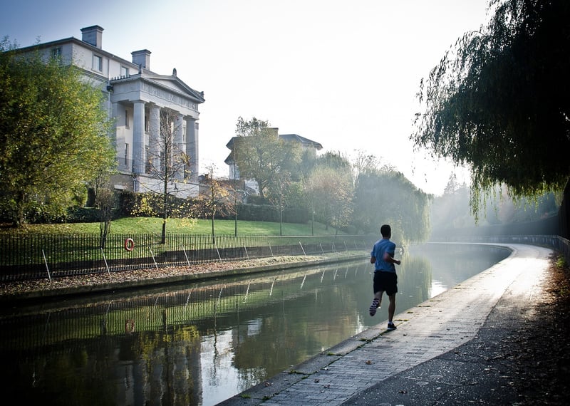 Woman running